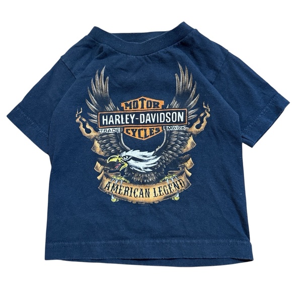 Harley-Davidson Kids Tee with Eagle Graphic - black - Picture 1 of 3